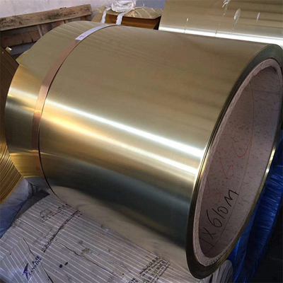 C5191 C5210 CuSn6 CuSn8 Cuộn dây đồng Phosphor Băng đồng